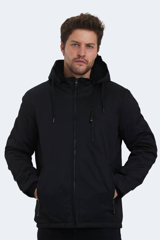 Slazenger HALDOR Men's Coat & Jacket Black