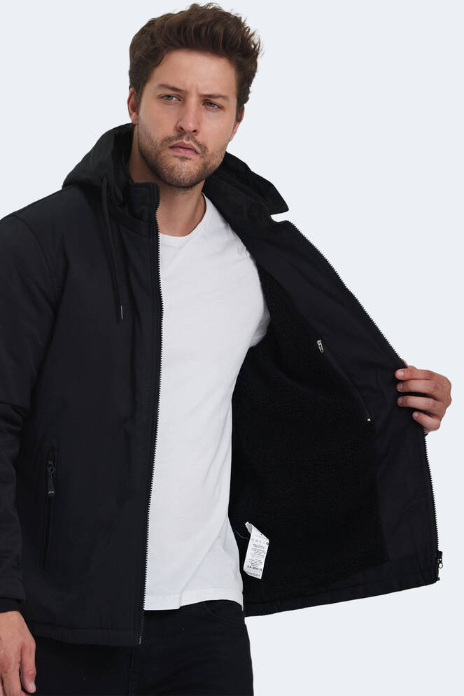 Slazenger HALDOR Men's Coat & Jacket Black