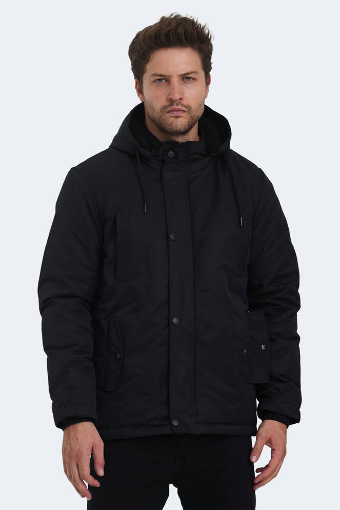 Slazenger HALLE Men's Coat & Jacket Black