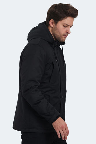 Slazenger HALLE Men's Coat & Jacket Black - Thumbnail