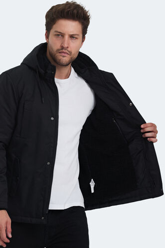 Slazenger HALLE Men's Coat & Jacket Black - Thumbnail