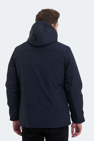 Slazenger HALSTEN Men's Coat & Jacket Navy - Thumbnail