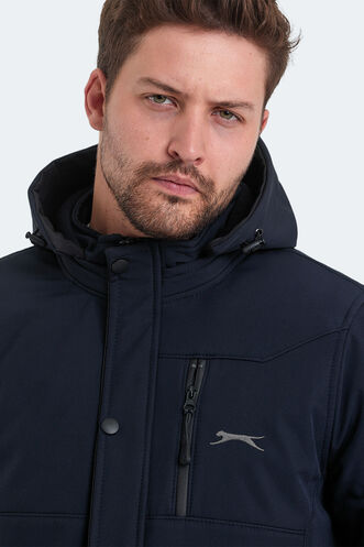 Slazenger HALSTEN Men's Coat & Jacket Navy - Thumbnail