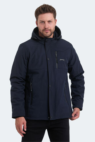 Slazenger HALSTEN Men's Coat & Jacket Navy - Thumbnail