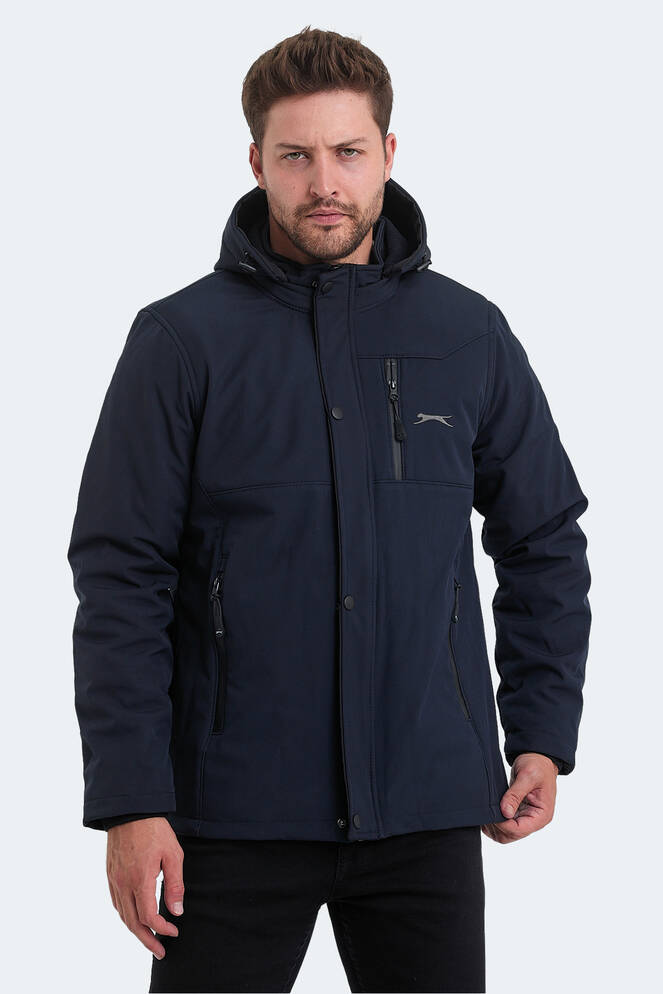 Slazenger HALSTEN Men's Coat & Jacket Navy