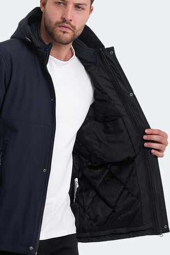 Slazenger HALSTEN Men's Coat & Jacket Navy - Thumbnail