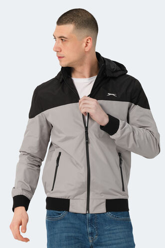 Slazenger HAMNET Men's Raincoat Gray - Thumbnail