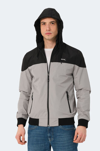 Slazenger HAMNET Men's Raincoat Gray - Thumbnail