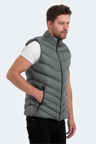 Slazenger HANDFUL Men's Vest Dark Grey - Thumbnail