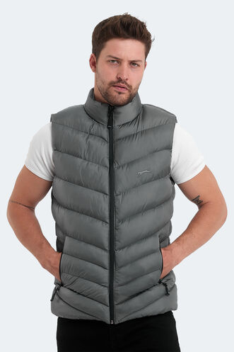 Slazenger HANDFUL Men's Vest Dark Grey - Thumbnail