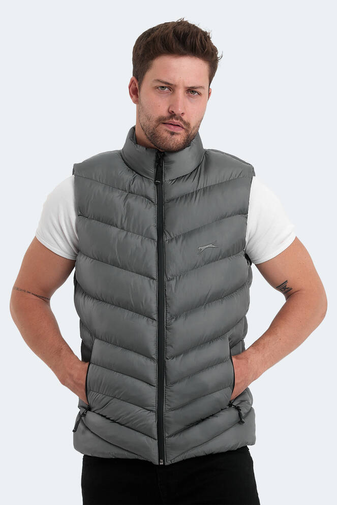 Slazenger HANDFUL Men's Vest Dark Grey