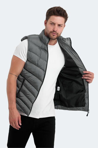 Slazenger HANDFUL Men's Vest Dark Grey - Thumbnail