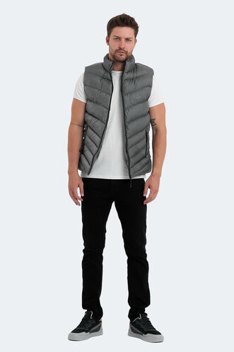 Slazenger HANDFUL Men's Vest Dark Grey - Thumbnail