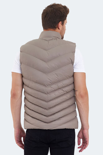 Slazenger HANDFUL Men's Vest Stone Grey - Thumbnail