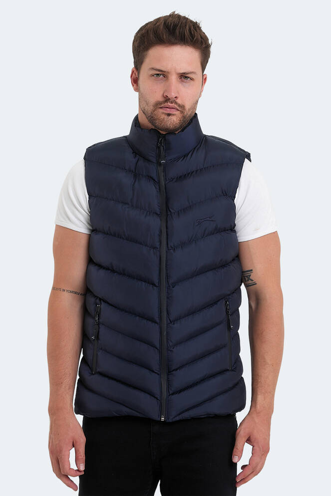 Slazenger HANDFUL Men's Vest Navy Blue