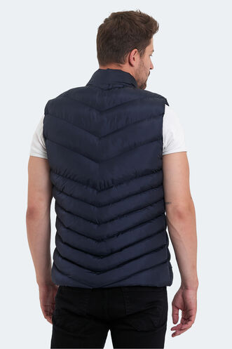 Slazenger HANDFUL Men's Vest Navy Blue - Thumbnail