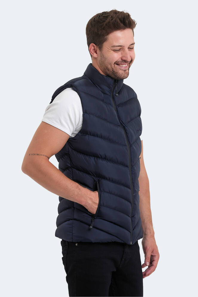 Slazenger HANDFUL Men's Vest Navy Blue