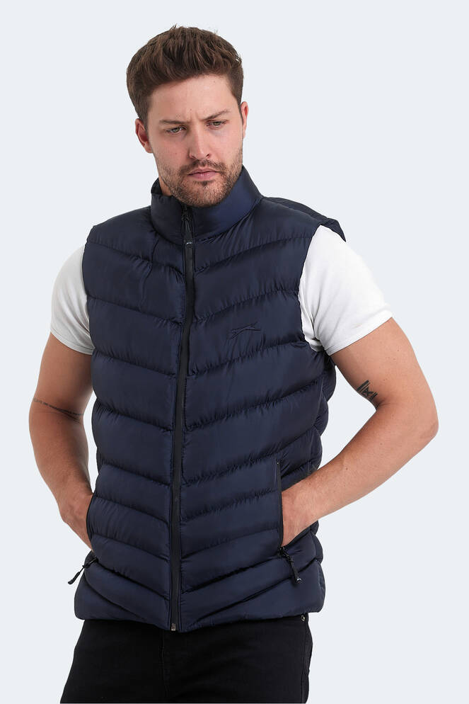 Slazenger HANDFUL Men's Vest Navy Blue