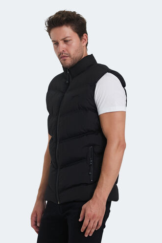 Slazenger HANDLE Men's Vest Black - Thumbnail