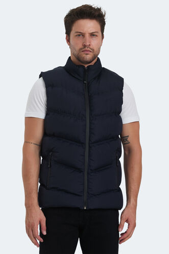 Slazenger - Slazenger HANDLE Men's Vest Navy Blue