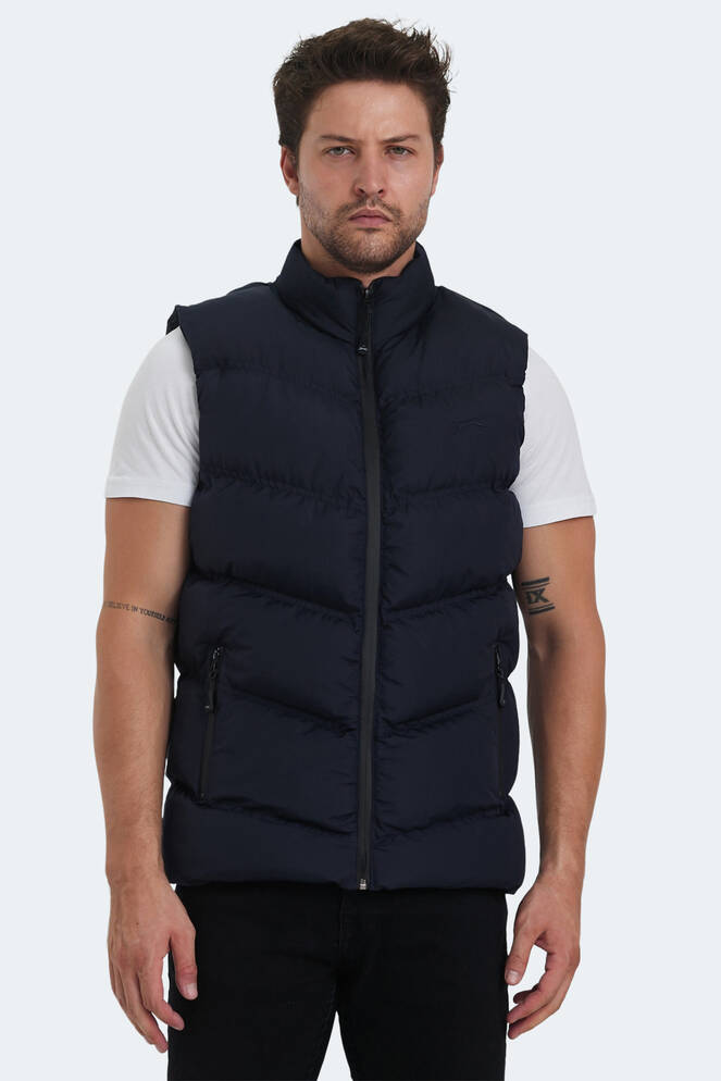 Slazenger HANDLE Men's Vest Navy Blue