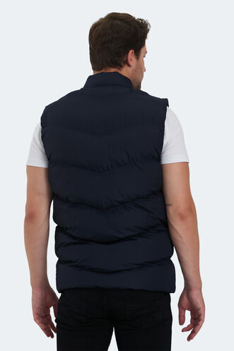 Slazenger HANDLE Men's Vest Navy Blue - Thumbnail