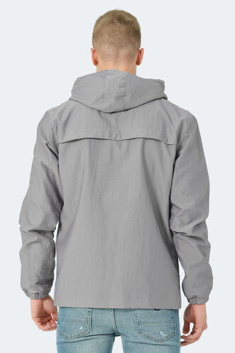 Slazenger HANGA Men's Raincoat Anthracite - Thumbnail