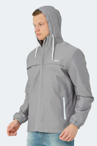 Slazenger HANGA Men's Raincoat Anthracite - Thumbnail