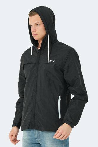 Slazenger HANGA Men's Raincoat Black - Thumbnail