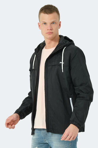 Slazenger HANGA Men's Raincoat Black - Thumbnail