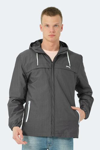 Slazenger - Slazenger HANGA Men's Raincoat Dark Gray