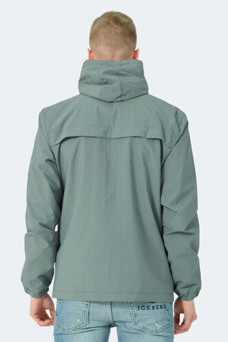 Slazenger HANGA Men's Raincoat Sea Green - Thumbnail