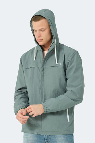 Slazenger HANGA Men's Raincoat Sea Green - Thumbnail