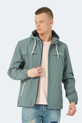 Slazenger HANGA Men's Raincoat Sea Green - Thumbnail