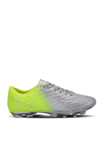 Slazenger HANIA KRP Football Boy Child Cleats Shoes Gray - Thumbnail