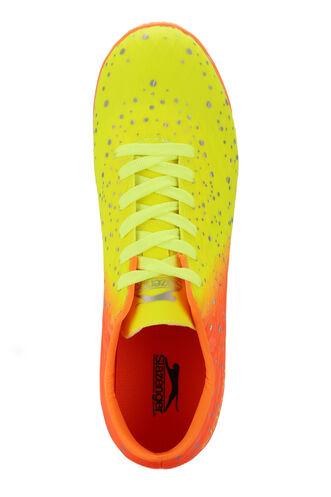 Slazenger HANIA HS Football Men's Indoor Soccer Shoes Neon Yellow - Thumbnail