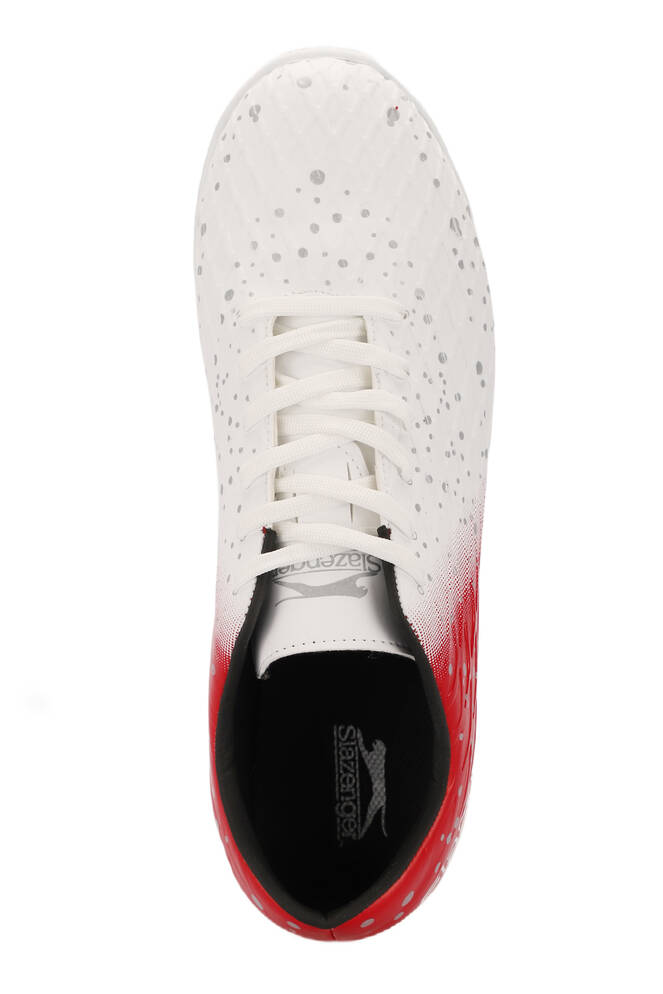 Slazenger HANIA HS Football Men's Indoor Soccer Shoes White - Red