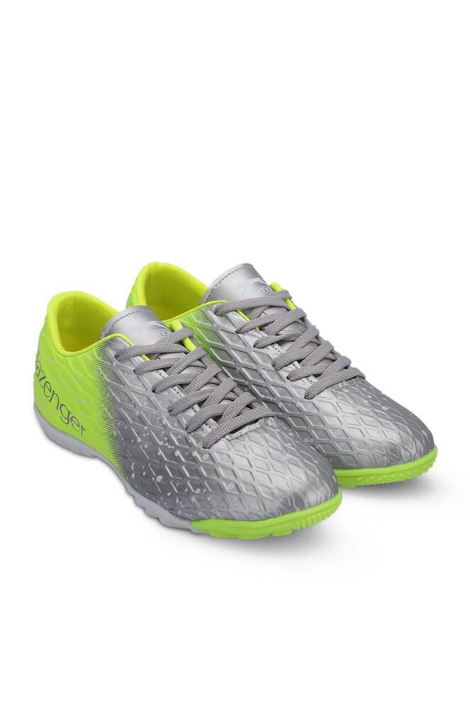 Slazenger HANIA HS Football Boys Indoor Soccer Shoes Gray