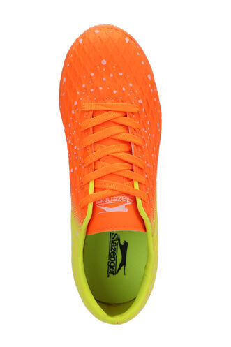 Slazenger HANIA HS Football Boys Indoor Soccer Shoes Orange - Thumbnail