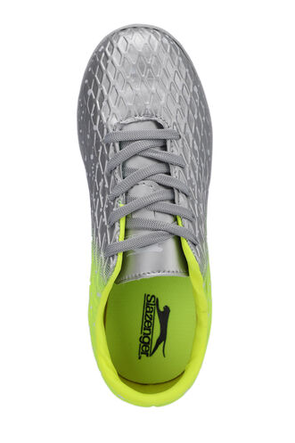 Slazenger HANIA HS Football Boys Indoor Soccer Shoes Gray - Thumbnail