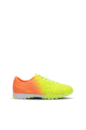 Slazenger HANIA HS Football Boys Indoor Soccer Shoes Neon Yellow - Thumbnail