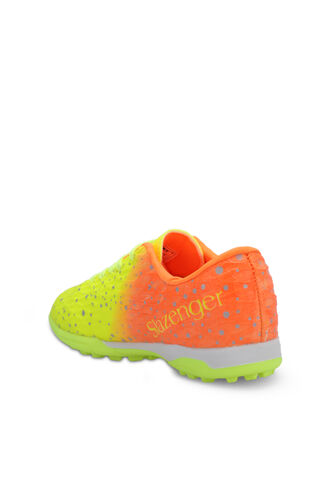 Slazenger HANIA HS Football Boys Indoor Soccer Shoes Neon Yellow - Thumbnail