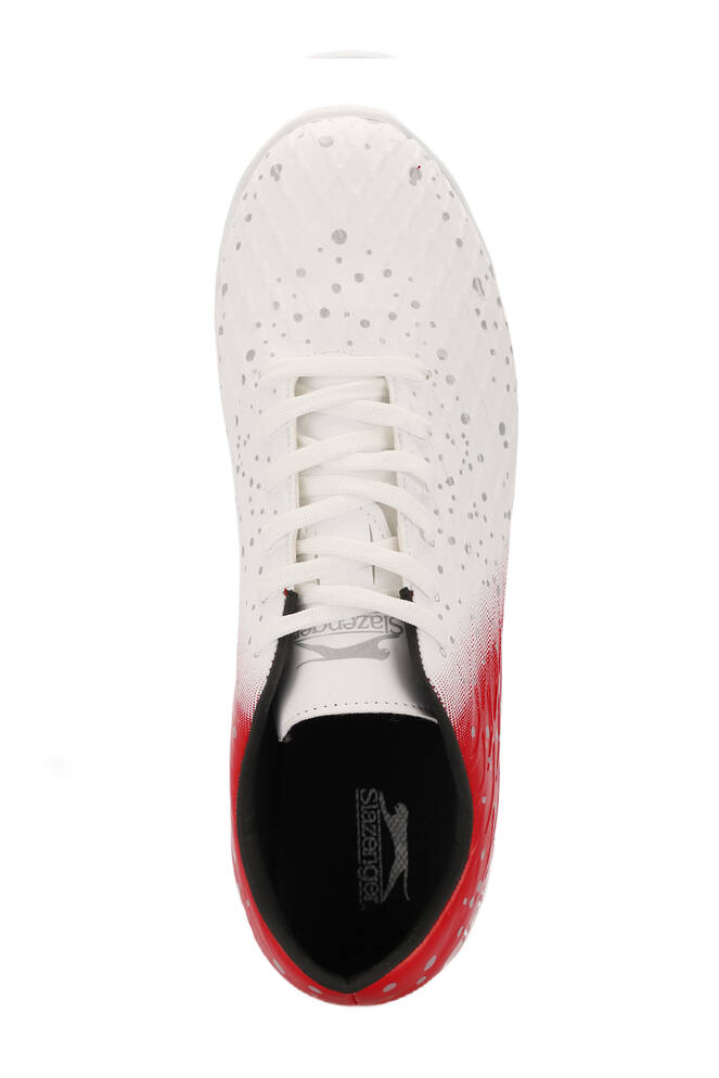 Slazenger HANIA HS Football Boys Indoor Soccer Shoes White - Red