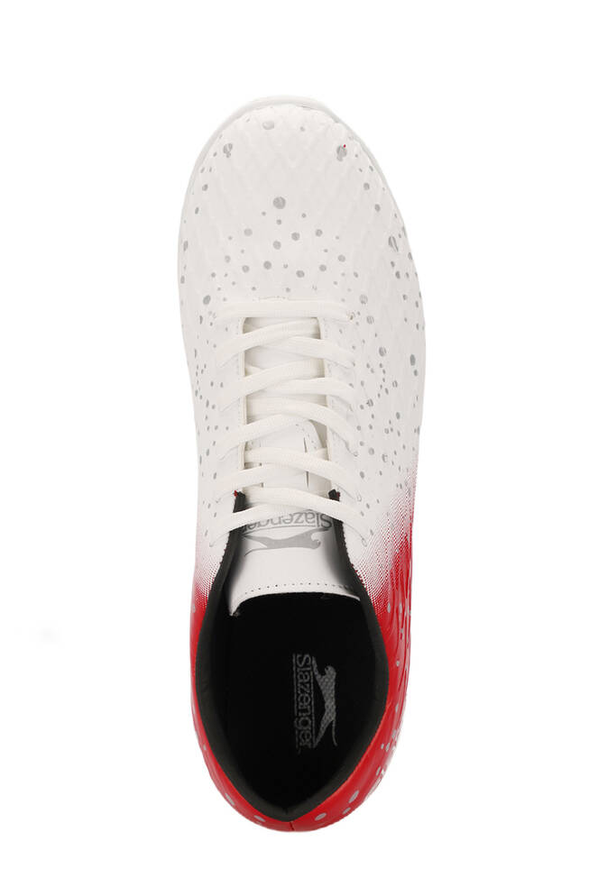 Slazenger HANIA HS Football Boys Indoor Soccer Shoes White - Red