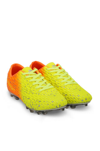 Slazenger HANIA KRP Football Boys' Cleats Shoes Neon Yellow - Thumbnail