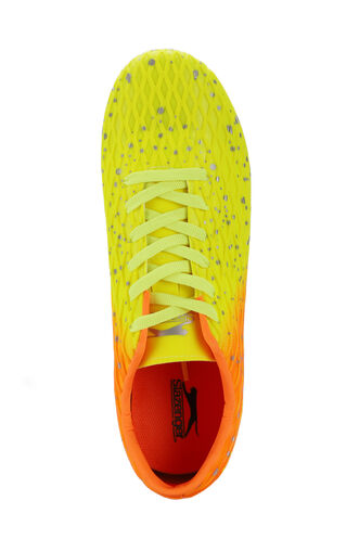 Slazenger HANIA KRP Football Boys' Cleats Shoes Neon Yellow - Thumbnail