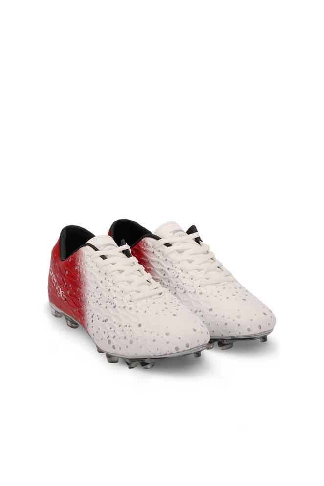 Slazenger HANIA KRP Football Boy Child Cleats Shoes White - Red