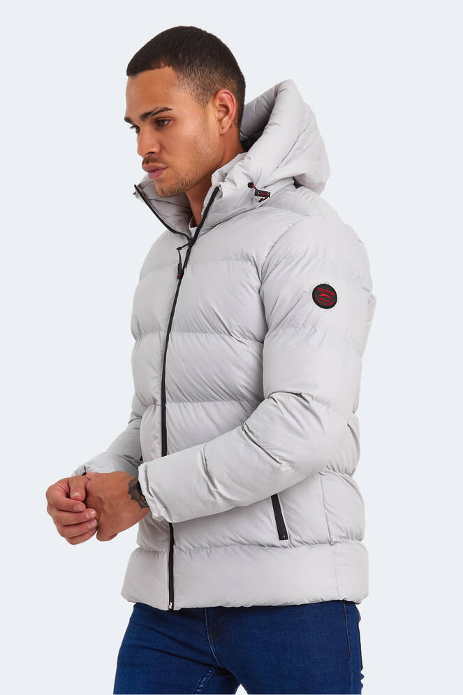 Slazenger HANK Men's Jacket & Coat Stone Grey