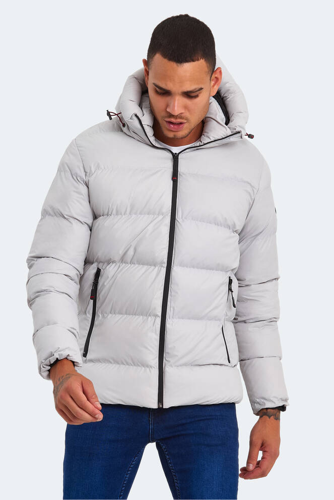 Slazenger HANK Men's Jacket & Coat Stone Grey