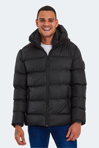 Slazenger HANK Men's Coat & Jacket Black - Thumbnail